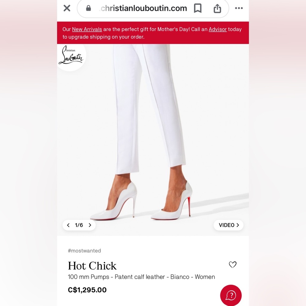 BNIB Hot Chick 100 Pumps - Patent calf leather - Picture 9 of 9